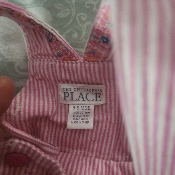 The Children's Place Y2K Dress Overalls Baby Girl Size 6-9M - Picture 4 of 4